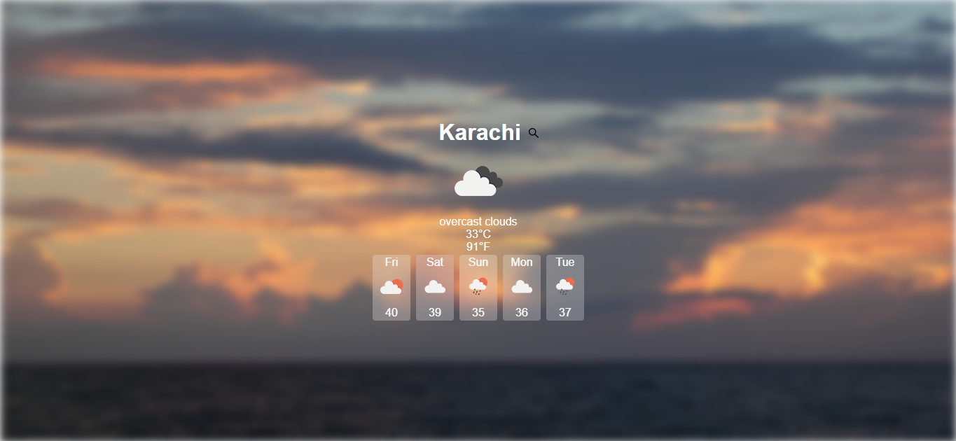Weather Web App
